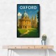 Oxford Travel Poster Wall Art