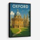 Oxford Travel Poster Wall Art