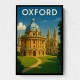 Oxford Travel Poster Wall Art