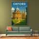Oxford Travel Poster Wall Art