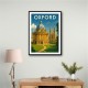 Oxford Travel Poster Wall Art