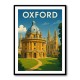 Oxford Travel Poster Wall Art