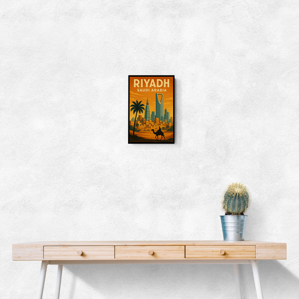 Riyadh Saudi Arabia Travel Poster 1 Wall Art Riyadh Saudi Arabia Travel Poster 1 Wall Art