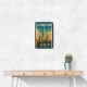 Shard London Travel Poster 1 Wall Art