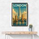 Shard London Travel Poster 1 Wall Art