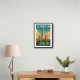Shard London Travel Poster 1 Wall Art