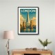 Shard London Travel Poster 1 Wall Art
