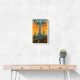 Shard London Travel Poster Wall Art