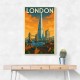 Shard London Travel Poster Wall Art