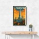 Shard London Travel Poster Wall Art