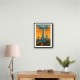 Shard London Travel Poster Wall Art