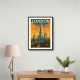Shard London Travel Poster Wall Art
