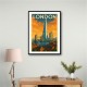 Shard London Travel Poster Wall Art