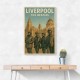 The Beatles Liverpool Travel Poster 1 Wall Art