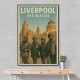 The Beatles Liverpool Travel Poster 1 Wall Art