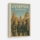 The Beatles Liverpool Travel Poster 1 Wall Art