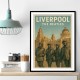 The Beatles Liverpool Travel Poster 1 Wall Art