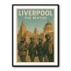 The Beatles Liverpool Travel Poster 1 Wall Art