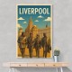 The Beatles Liverpool Travel Poster Wall Art The Beatles Liverpool Travel Poster Wall Art