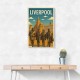 The Beatles Liverpool Travel Poster Wall Art The Beatles Liverpool Travel Poster Wall Art
