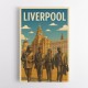 The Beatles Liverpool Travel Poster Wall Art The Beatles Liverpool Travel Poster Wall Art