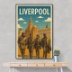 The Beatles Liverpool Travel Poster Wall Art The Beatles Liverpool Travel Poster Wall Art
