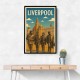 The Beatles Liverpool Travel Poster Wall Art The Beatles Liverpool Travel Poster Wall Art