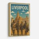 The Beatles Liverpool Travel Poster Wall Art The Beatles Liverpool Travel Poster Wall Art