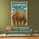 The Beatles Liverpool Travel Poster Wall Art The Beatles Liverpool Travel Poster Wall Art