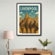 The Beatles Liverpool Travel Poster Wall Art The Beatles Liverpool Travel Poster Wall Art