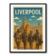 The Beatles Liverpool Travel Poster Wall Art The Beatles Liverpool Travel Poster Wall Art