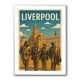 The Beatles Liverpool Travel Poster Wall Art The Beatles Liverpool Travel Poster Wall Art