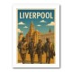 The Beatles Liverpool Travel Poster Wall Art The Beatles Liverpool Travel Poster Wall Art
