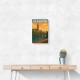 Glasgow Travel Poster 2 Wall Art
