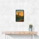 Glasgow Travel Poster 2 Wall Art