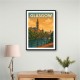 Glasgow Travel Poster 2 Wall Art