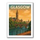 Glasgow Travel Poster 2 Wall Art
