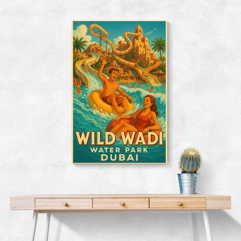 Wild Wadi Dubai Poster 1 Wild Wadi Dubai Poster 1