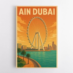 Ain Dubai Poster Wall Art