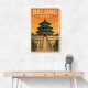 Beijing China Travel Poster Wall Art Beijing China Travel Poster Wall Art