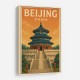 Beijing China Travel Poster Wall Art Beijing China Travel Poster Wall Art