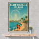 Bluewaters Island Dubai Poster Wall Art Bluewaters Island Dubai Poster Wall Art