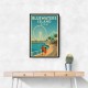Bluewaters Island Dubai Poster Wall Art Bluewaters Island Dubai Poster Wall Art