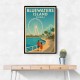 Bluewaters Island Dubai Poster Wall Art Bluewaters Island Dubai Poster Wall Art