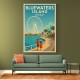 Bluewaters Island Dubai Poster Wall Art Bluewaters Island Dubai Poster Wall Art