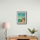 Bluewaters Island Dubai Poster Wall Art Bluewaters Island Dubai Poster Wall Art