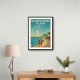 Bluewaters Island Dubai Poster Wall Art Bluewaters Island Dubai Poster Wall Art