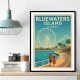 Bluewaters Island Dubai Poster Wall Art Bluewaters Island Dubai Poster Wall Art