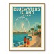 Bluewaters Island Dubai Poster Wall Art Bluewaters Island Dubai Poster Wall Art