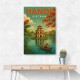 Hanoi Travel Poster 1 Wall Art Hanoi Travel Poster 1 Wall Art